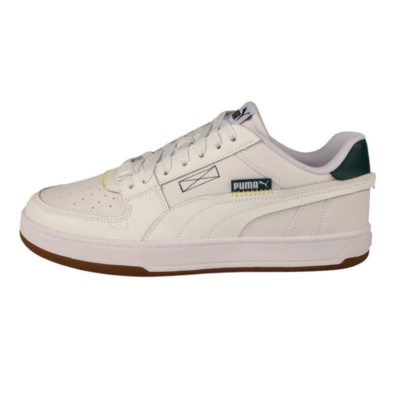 Fashion, accesorii si bijuterii - Barbati - Incaltaminte barbati - Sneakers si tenisi barbati - Pantofi sport Puma Caven 2.0 VTG, alb-malachit-negru-galben 46 - Infinity.ro