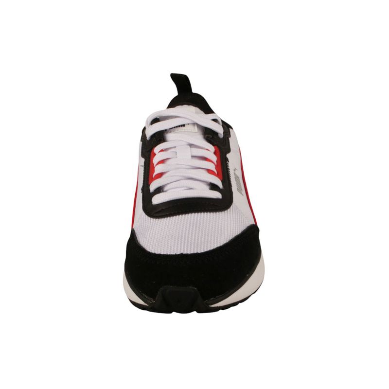 Fashion, accesorii si bijuterii - Barbati - Incaltaminte barbati - Sneakers si tenisi barbati - Pantofi sport Puma R22, alb-negru-rosu 42 - Infinity.ro