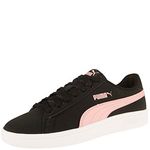 Fashion, accesorii si bijuterii - Femei - Incaltaminte femei - Sneakers si tenisi femei - Pantofi sport Puma Smash V2 Buck, negru-roz-alb 36 - Infinity.ro