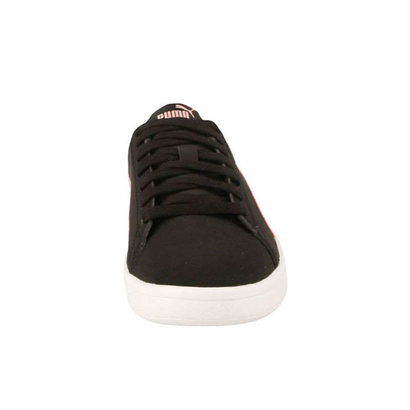 Fashion, accesorii si bijuterii - Femei - Incaltaminte femei - Sneakers si tenisi femei - Pantofi sport Puma Smash V2 Buck, negru-roz-alb 38 - Infinity.ro
