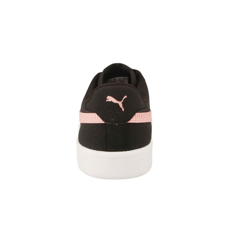 Fashion, accesorii si bijuterii - Femei - Incaltaminte femei - Sneakers si tenisi femei - Pantofi sport Puma Smash V2 Buck, negru-roz-alb 38 - Infinity.ro