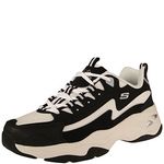 Fashion, accesorii si bijuterii - Femei - Incaltaminte femei - Sneakers si tenisi femei - Pantofi sport Skechers D'Lites 4.0, negru-alb 39.5 - Infinity.ro