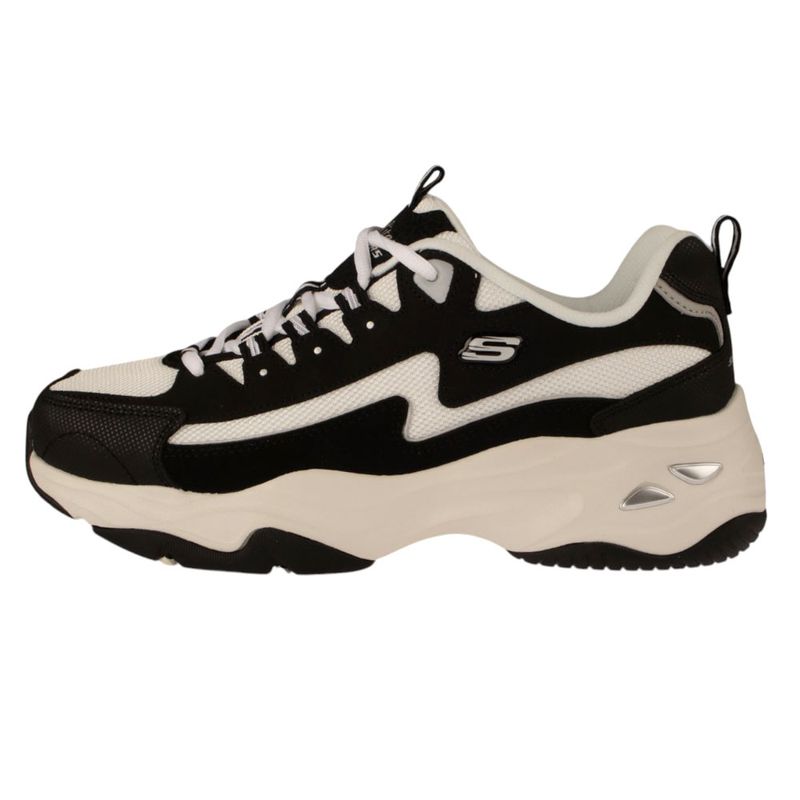Fashion, accesorii si bijuterii - Femei - Incaltaminte femei - Sneakers si tenisi femei - Pantofi sport Skechers D'Lites 4.0, negru-alb 39.5 - Infinity.ro
