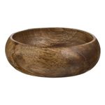 Casa si Gradina - Bucatarie si vesela - Vesela si tacamuri - Platouri de bucatarie - Platou Lemn, Ovale, 3 Boluri, Culoare Maro, Set 4 Bucati, capacitate 0,125l - Infinity.ro