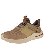 Fashion, accesorii si bijuterii - Barbati - Incaltaminte barbati - Sneakers si tenisi barbati - Pantofi sport Skechers Delson 3.0-Cicada, taupe 41 - Infinity.ro