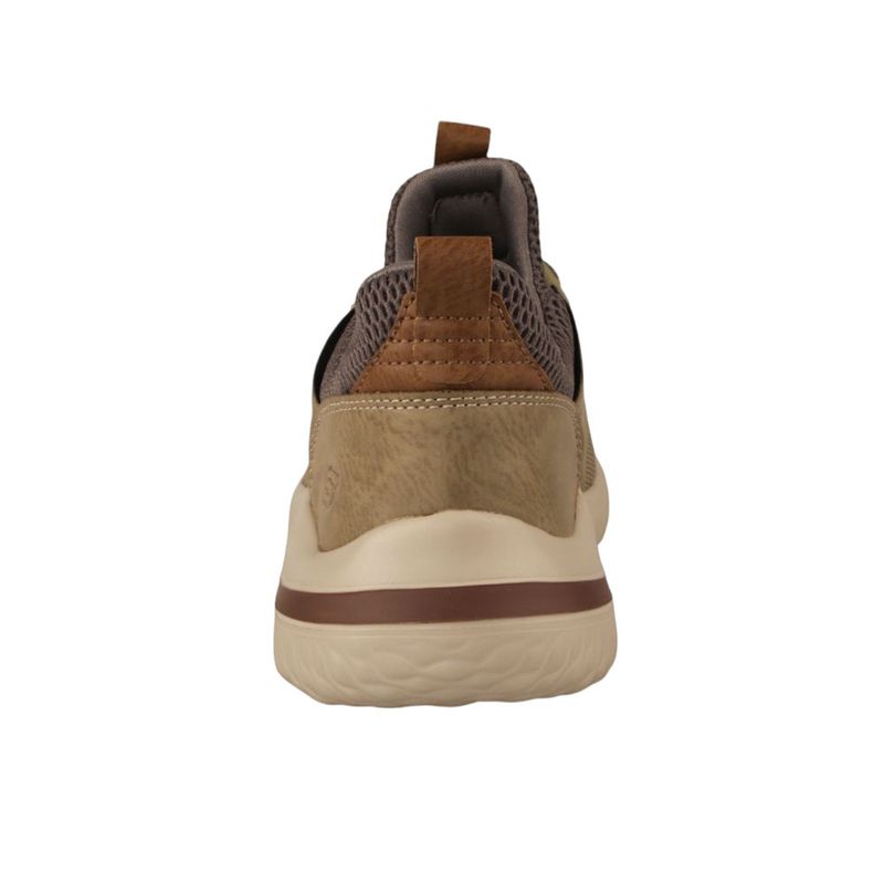 Fashion, accesorii si bijuterii - Barbati - Incaltaminte barbati - Sneakers si tenisi barbati - Pantofi sport Skechers Delson 3.0-Cicada, taupe 41 - Infinity.ro