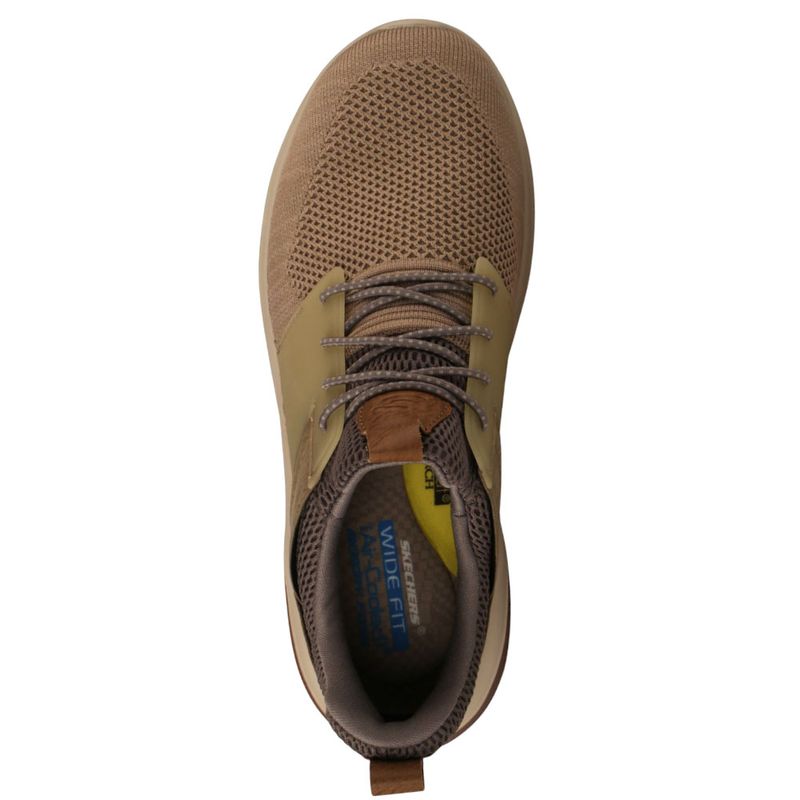 Fashion, accesorii si bijuterii - Barbati - Incaltaminte barbati - Sneakers si tenisi barbati - Pantofi sport Skechers Delson 3.0-Cicada, taupe 41 - Infinity.ro
