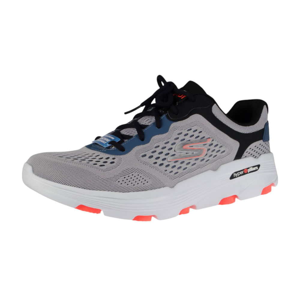 Pantofi sport Skechers Go Run 7.0, gri-multicolor