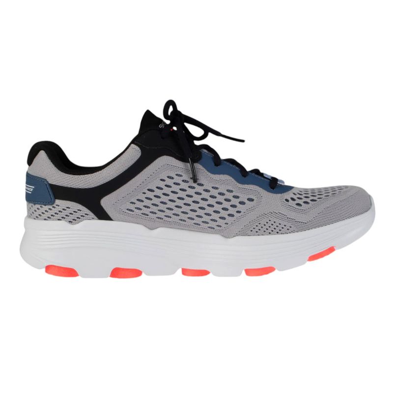 Fashion, accesorii si bijuterii - Barbati - Incaltaminte barbati - Sneakers si tenisi barbati - Pantofi sport Skechers Go Run 7.0, gri-multicolor 40 - Infinity.ro