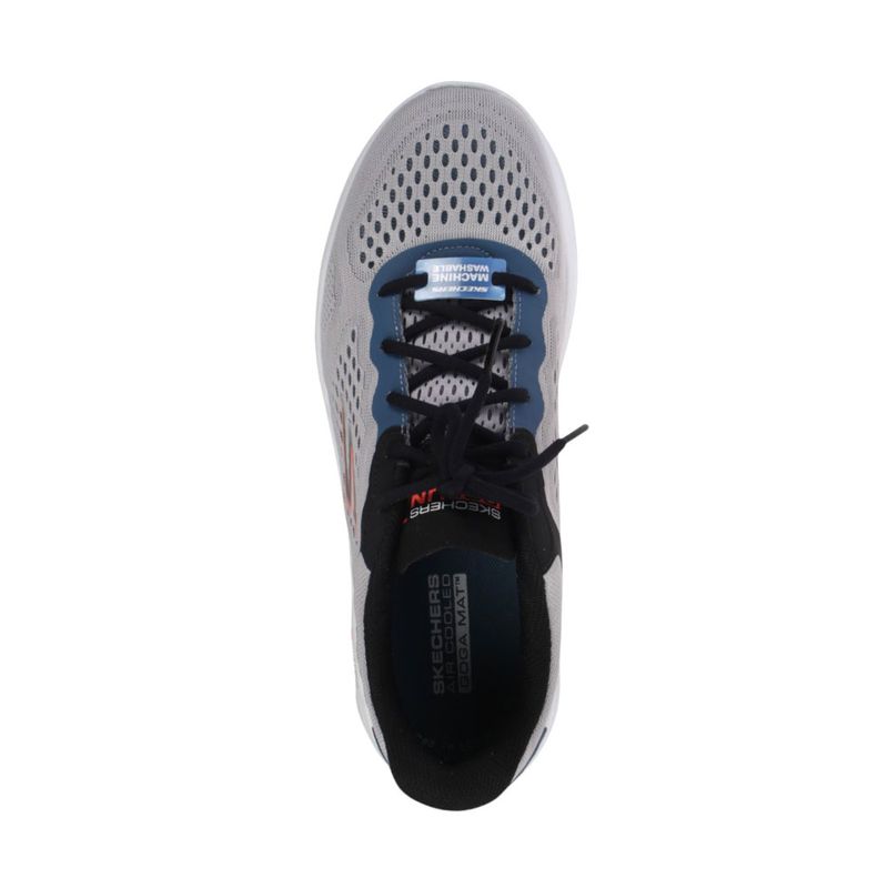 Fashion, accesorii si bijuterii - Barbati - Incaltaminte barbati - Sneakers si tenisi barbati - Pantofi sport Skechers Go Run 7.0, gri-multicolor 40 - Infinity.ro