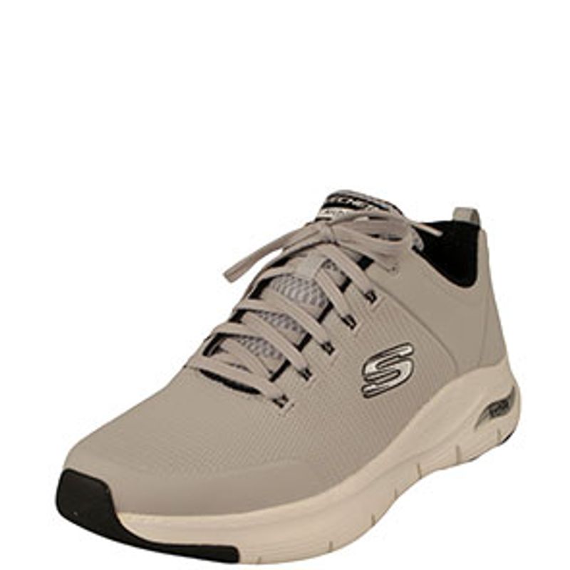 Fashion, accesorii si bijuterii - Barbati - Incaltaminte barbati - Sneakers si tenisi barbati - Pantofi sport Skechers Arch Fit-Titan, gri deschis-negru 42 - Infinity.ro