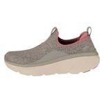 Fashion, accesorii si bijuterii - Femei - Incaltaminte femei - Sneakers si tenisi femei - Pantofi sport Skechers D'Lux Walker 2.0-Bold State, gri-roz 39 - Infinity.ro