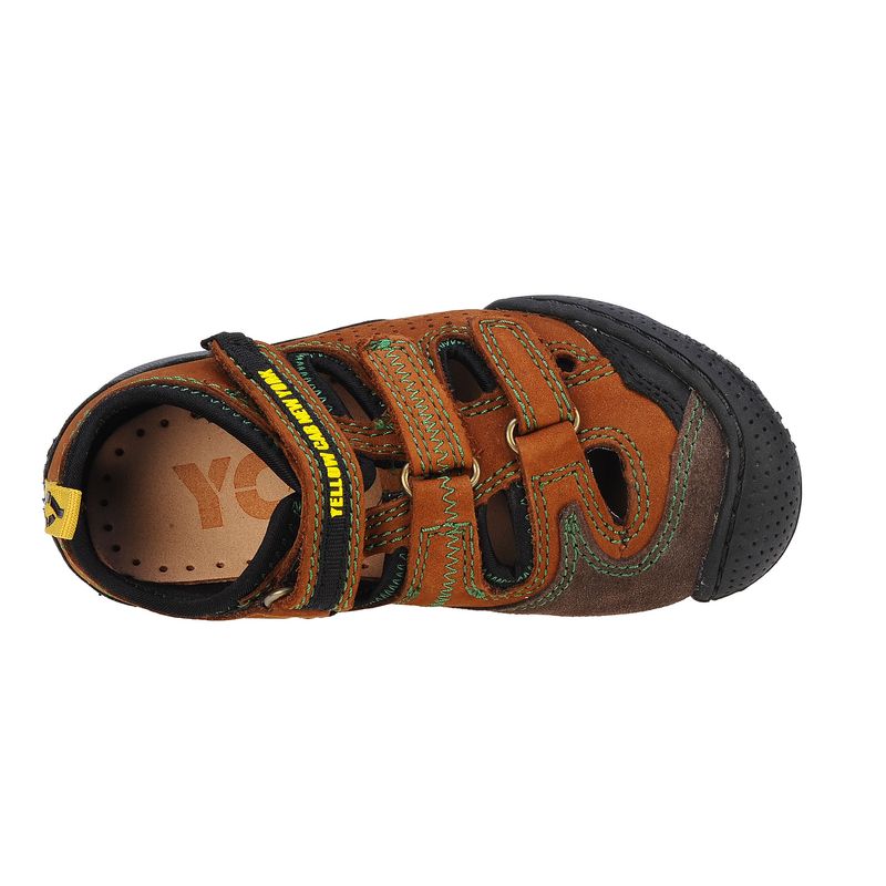 Fashion, accesorii si bijuterii - Copii - Incaltaminte copii - Sneakers si tenisi copii - Pantofi sport copii Yellow Cab Weirdo, maro 24 - Infinity.ro