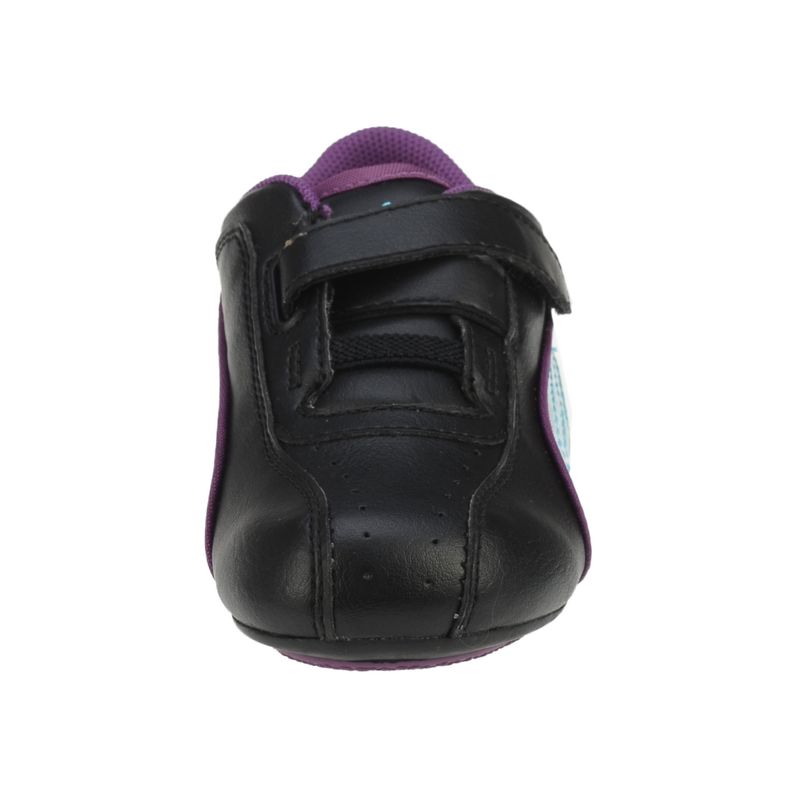 Fashion, accesorii si bijuterii - Copii - Incaltaminte copii - Sneakers si tenisi copii - Pantofi sport fete Puma Talulla Glamm V, black-blue-grape 20 - Infinity.ro