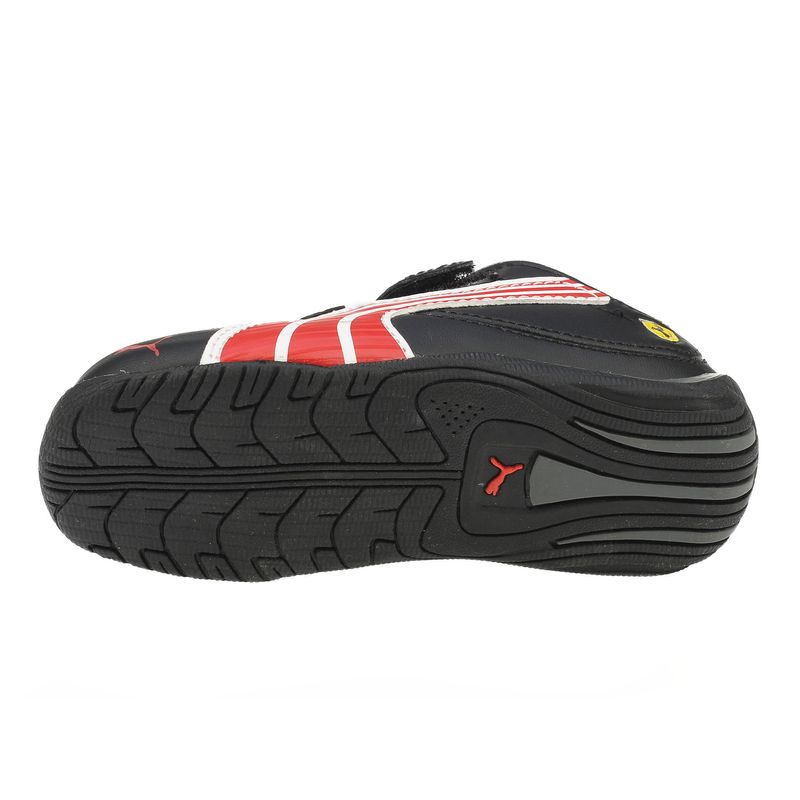Fashion, accesorii si bijuterii - Copii - Incaltaminte copii - Sneakers si tenisi copii - Pantofi sport copii Puma Ferrari Drift Cat 4 L SF NM V, black-rosso corsa-white 20 - Infinity.ro