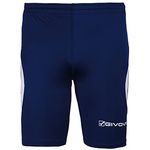 Sport si Outdoor - Echipament Sportiv - Imbracaminte sport - Pantaloni scurti sport - Sort alergare Givova, bleumarin S - Infinity.ro
