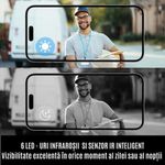 Casa si Gradina - Electrice - Accesorii electrice - Sonerii electrice - Sonerie Video Wireless CZAY®, 5G, Smart, Microfon Bidirectional, Detectie Miscare, 1080P Full HD Infrarosu Night Vision - Infinity.ro