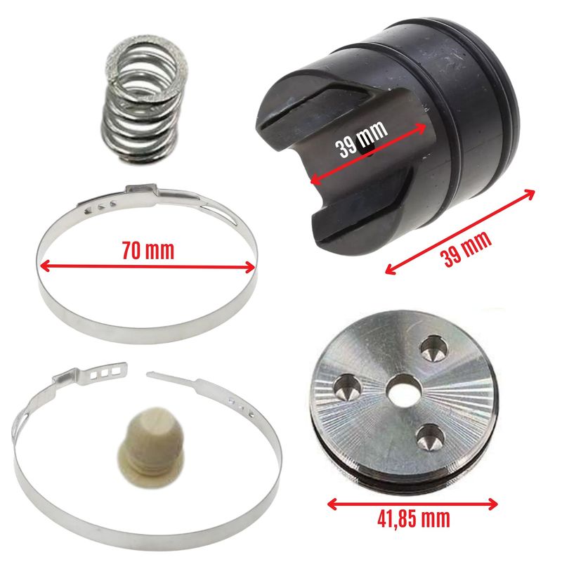 Auto si Moto - Piese auto si accesorii - Piese auto - Sisteme de directie - Kit de Reparatie Servodirectie CZAY®, pentru Caseta de Directie ERS, Elimina Tremuratul, Zgomotele, Cap Hexagonal 24 mm - Infinity.ro