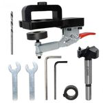 Casa si Gradina - Constructii - Scule electrice si accesorii - Seturi si accesorii pentru gaurit si insurubat - Dispozitiv de Ghidare pentru Gaurire Balamale CZAY®,  Sablon de Perforare si Pozitionare, Diametru 35 mm, 8 Piese - Infinity.ro