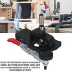 Casa si Gradina - Constructii - Scule electrice si accesorii - Seturi si accesorii pentru gaurit si insurubat - Dispozitiv de Ghidare pentru Gaurire Balamale CZAY®,  Sablon de Perforare si Pozitionare, Diametru 35 mm, 8 Piese - Infinity.ro