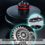 Casa si Gradina - Sanitare - Chiuveta bucatarie si accesorii - Accesorii chiuvete - Dispozitiv Spalare si Clatire Pahare CZAY® Chiuveta, Furtun Detasabil 80 cm cu Presiune, Rinser Rotire Automata la 360º - Infinity.ro