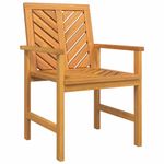 Casa si Gradina - Gradina si terasa - Mobilier exterior - Mese gradina - Set de masa pentru gradina 5 pcs Maro Lemn Solid de Acacia - Infinity.ro