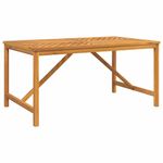 Casa si Gradina - Gradina si terasa - Mobilier exterior - Mese gradina - Set de masa pentru gradina 5 pcs Maro Lemn Solid de Acacia - Infinity.ro