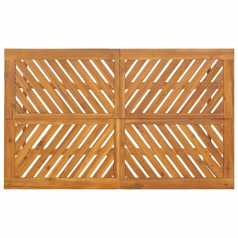 Casa si Gradina - Gradina si terasa - Mobilier exterior - Mese gradina - Set de masa pentru gradina 5 pcs Maro Lemn Solid de Acacia - Infinity.ro