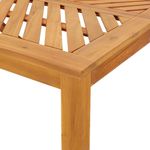 Casa si Gradina - Gradina si terasa - Mobilier exterior - Mese gradina - Set de masa pentru gradina 5 pcs Maro Lemn Solid de Acacia - Infinity.ro