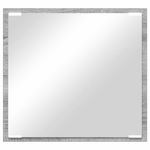 Casa si Gradina - Mobilier - Mobilier baie - Oglinzi baie - Oglinda de baie cu LED Pe perete Gri Sonoma 40 x 37 x 8.5 cm - Infinity.ro
