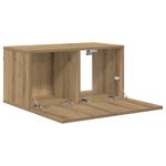 Casa si Gradina - Mobilier - Seturi de mobilier - Seturi living - Set comoda TV Pe perete Maro 60 x 30 x 30 cm Lemn compozit - Infinity.ro