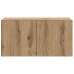 Casa si Gradina - Mobilier - Seturi de mobilier - Seturi living - Set comoda TV Pe perete Maro 60 x 30 x 30 cm Lemn compozit - Infinity.ro