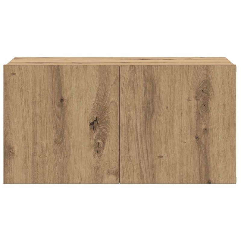 Casa si Gradina - Mobilier - Seturi de mobilier - Seturi living - Set comoda TV Pe perete Maro 60 x 30 x 30 cm Lemn compozit - Infinity.ro