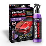 Auto si Moto - Intretinere auto - Produse curatare auto - Shine Armor - Spray Ceramic 3 in 1 pentru Protectie si Lustruire - Kit 236 ml cu laveta microfibra si pulverizator - Infinity.ro