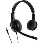 PC, gaming si accesorii - Periferice PC - Casti PC - Casti cu microfon Axtel Voice PC28 duo NC, Jack 3.5 mm, Negru - Infinity.ro