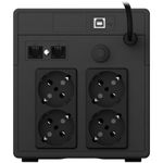 Casa si Gradina - Electrice - Accesorii electrice - Stabilizatoare tensiune si ups - UPS NJOY Cadu 1000, 1000VA/600W, Line Interactive, AVR, Auto-Restart, Ecran LCD - Infinity.ro