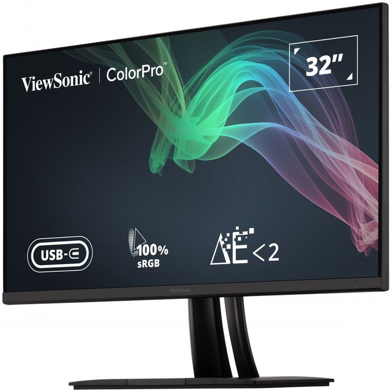 PC, gaming si accesorii - Desktop PC & monitoare - Monitoare - Monitor ViewSonic 32", IPS, 4K Ultra HD, 60Hz, 5ms, HDMI, DisplayPort, VP3256-4K - Infinity.ro