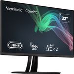 PC, gaming si accesorii - Desktop PC & monitoare - Monitoare - Monitor ViewSonic 32", IPS, 4K Ultra HD, 60Hz, 5ms, HDMI, DisplayPort, VP3256-4K - Infinity.ro