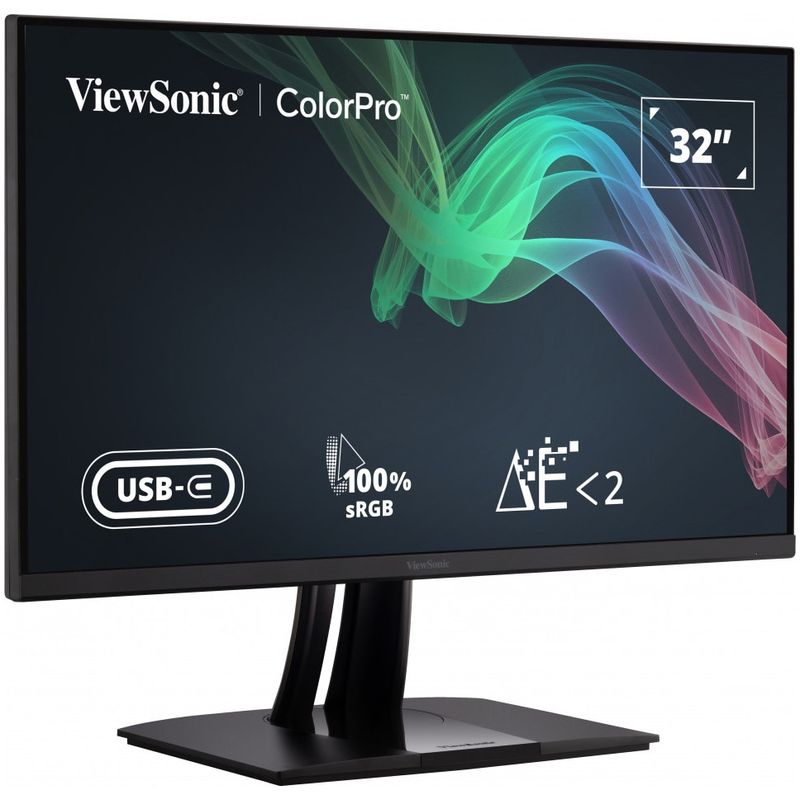 PC, gaming si accesorii - Desktop PC & monitoare - Monitoare - Monitor ViewSonic 32", IPS, 4K Ultra HD, 60Hz, 5ms, HDMI, DisplayPort, VP3256-4K - Infinity.ro