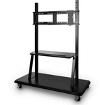 TV, Audio-Video si Foto - Accesorii TV si audio - Suporturi TV - Stand Mobil VB-STND-001-2C pentru Display-uri interactive ViewBoard, 55-98 inch, Black - Infinity.ro