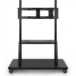 TV, Audio-Video si Foto - Accesorii TV si audio - Suporturi TV - Stand Mobil VB-STND-001-2C pentru Display-uri interactive ViewBoard, 55-98 inch, Black - Infinity.ro