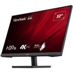 PC, gaming si accesorii - Desktop PC & monitoare - Monitoare - Monitor LED VA ViewSonic VA3208-4K-HD 32", 4K UHD (3840x2160), 60Hz, 4ms, 2x HDMI, Display Port, negru - Infinity.ro