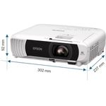 TV, Audio-Video si Foto - Videoproiectoare si accesorii - Videoproiectoare - Videoproiector Epson EB-W55, WXGA, 4000 lumeni, WiFi, 3LCD, 2x HDMI, Difuzor 2W, Alb - Infinity.ro