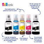 PC, gaming si accesorii - Imprimante, scanere & consumabile - Imprimante - Imprimante si multifunctionale - Multifunctional inkjet color CISS Epson EcoTank L6360, A4, Duplex, Wi-Fi, 4800x1200dpi, negru - Infinity.ro