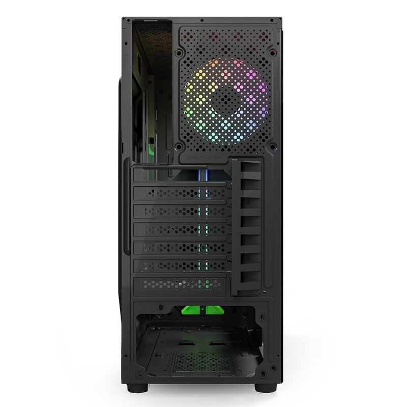 PC, gaming si accesorii - Componente PC - Componente - Carcase PC si server - CARCASA NJOY PC ANIL Mid Tower NEGRU - Infinity.ro