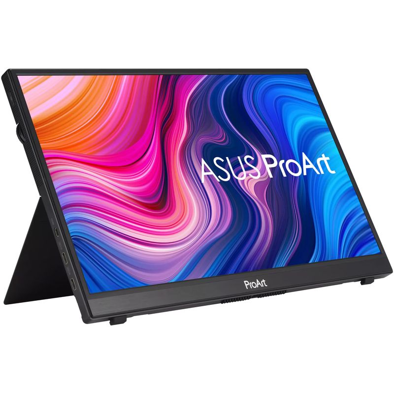PC, gaming si accesorii - Desktop PC & monitoare - Monitoare - Monitor profesional portabil LED IPS Asus ProArt Display 14", Full HD, USB-C, Touchscreen, Negru - Infinity.ro