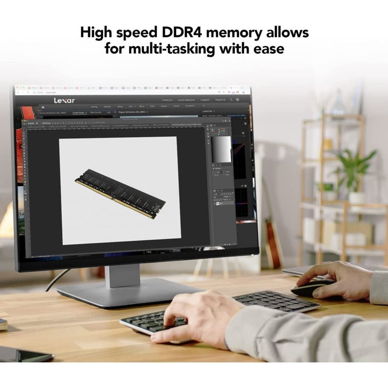 PC, gaming si accesorii - Componente PC - Componente - Memorii RAM - Memory dimm 16GB PC25600 DDR4/ld4au016g-b3200gsst lexar - Infinity.ro