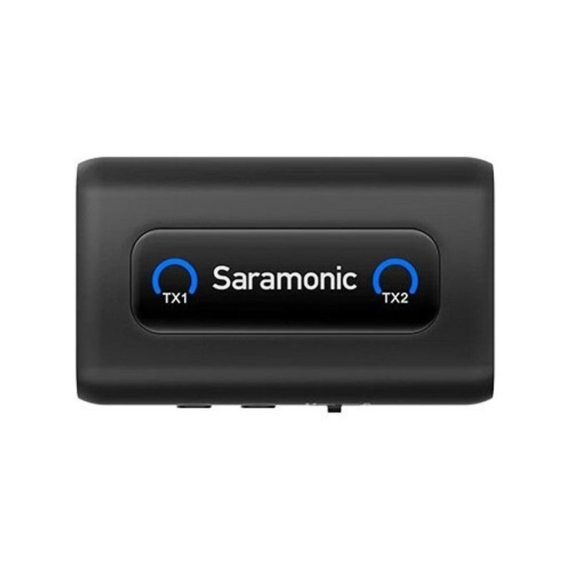 TV, Audio-Video si Foto - Accesorii TV si audio - Microfoane - Kit Microfon wireless Saramonic Mix, 2x microfon, 1x receptor, Wireless, Type-C, Lightning - Infinity.ro