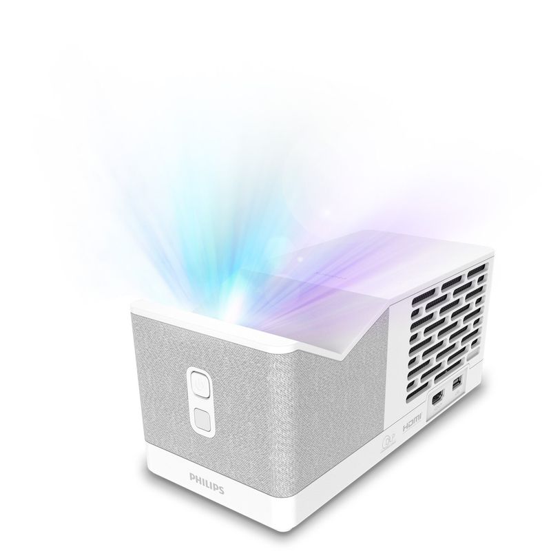 TV, Audio-Video si Foto - Videoproiectoare si accesorii - Videoproiectoare - Videoproiector Philips Screeneo UL5 Smart, 550 Lumeni, Full HD 1920 x 1080, Wi-Fi, Alb - Infinity.ro