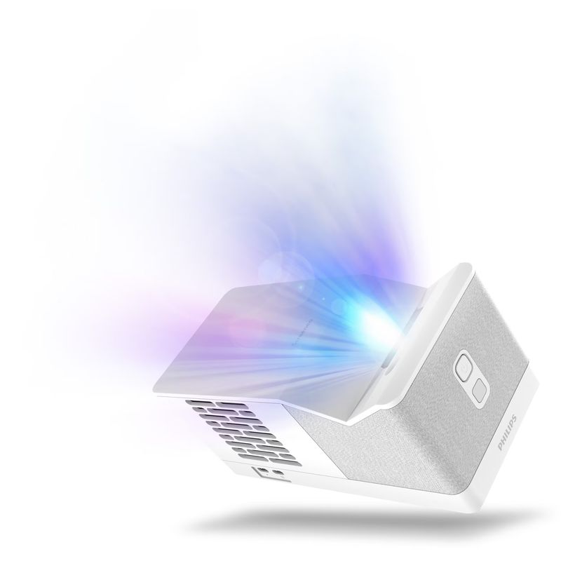 TV, Audio-Video si Foto - Videoproiectoare si accesorii - Videoproiectoare - Videoproiector Philips Screeneo UL5 Smart, 550 Lumeni, Full HD 1920 x 1080, Wi-Fi, Alb - Infinity.ro